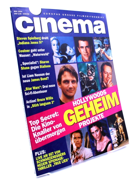 Cinema - Europas große Filmzeitschrift Magazin Nr. 192: Hollywoods Geheim-Projekte